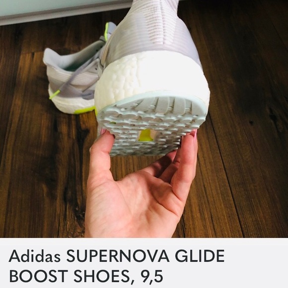 Adidas SUPERNOVA GLIDE BOOST SHOES, 9,5 - Picture 9 of 10